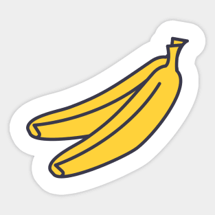 Cute Banana Sticker